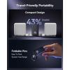 imageBaseus 100W USB C Charger Block 3Port Foldable Compact PPS Wall Charger Fast Charging Power Adapter for MacBook ProAir iPad iPhone 17 Pro MaxAir Galaxy S24 Steam Deck ampamp More100WBlack