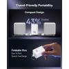 imageBaseus 100W USB C Charger Block 3Port Foldable Compact PPS Wall Charger Fast Charging Power Adapter for MacBook ProAir iPad iPhone 17 Pro MaxAir Galaxy S24 Steam Deck ampamp More100WWhite