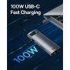 imageBaseus 10Gbps USB C Hub 3 USB AC Data Ports 4K60Hz HDMI Gigabit Ethernet 100W PD 6 in 1 USB C Docking Station Compatible for iPhone 15DellHPMaciPadMicrosoftSteam Deck8 in 1