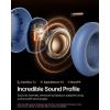 imageBaseus Inspire XH1 Adaptive Active Noise Cancelling Headphones Sound by Bose Dolby Audio Premium RealTime Adaptive ANC Adaptive Tuning Rich Sound HiRes Audio 100H Playtime  Cosmic BlackTwilight Blue