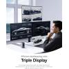 imageBaseus Laptop Docking Station 11 in 1 Triple 4K Display HDMIDP 10Gbps USB AC Fast Data PD 100W Ethernet Audio USB C Docking Station for WindowsDellHPLenovoAsusAcerMac Include Chargerwin charger