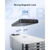 imageBaseus Magsafe Portable Charger for iPhone 10000mAh 15W Magnetic Power Bank Qi2 Certified Fast Charging Wireless Battery Pack 225W USBA ampamp 20W USBC for iPhone 171615141312 2025 VersionDark Black