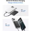 imageBaseus Picogo Magsafe Portable Charger Qi2 15W 05quot Ultra Slim 10000mAh Wireless Power Bank 27W Fast Charging Magnetic Battery Pack with USBC for iPhone 17 Pro Max17 ProAir1615141312Cosmic Black