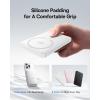 imageBaseus for MagSafe Portable Charger Qi2 Certified 15W Wireless Magnetic Power Bank 10000mAh with USBC Cable 225W PD Charging Battery Pack Compatible with iPhone 1716151413 ProPro Max SeriesWhite
