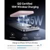 imageBaseus for MagSafe Portable Charger Qi2 Certified 15W Wireless Magnetic Power Bank 10000mAh with USBC Cable 225W PD Charging Battery Pack Compatible with iPhone 1716151413 ProPro Max SeriesPink