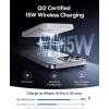 imageBaseus for MagSafe Portable Charger Qi2 Certified 15W Wireless Magnetic Power Bank 10000mAh with USBC Cable 225W PD Charging Battery Pack Compatible with iPhone 1716151413 ProPro Max SeriesWhite