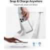 imageBaseus for MagSafe Portable Charger Qi2 Certified 15W Wireless Magnetic Power Bank 10000mAh with USBC Cable 225W PD Charging Battery Pack Compatible with iPhone 1716151413 ProPro Max SeriesWhite