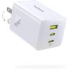 imageBaseus 100W USB C Charger Block 3Port Foldable Compact PPS Wall Charger Fast Charging Power Adapter for MacBook ProAir iPad iPhone 17 Pro MaxAir Galaxy S24 Steam Deck ampamp More100WWhite