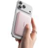 imageBaseus Picogo Magsafe Portable Charger Qi2 15W 05quot Ultra Slim 10000mAh Wireless Power Bank 27W Fast Charging Magnetic Battery Pack with USBC for iPhone 17 Pro Max17 ProAir1615141312Nebula Pink
