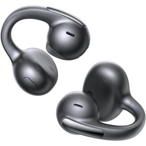 imageBaseus Bowie MC1 Pro Open Ear ClipOn Headphones HiRes LDAC ampamp HiFi4 Acoustic Sound 5g UltraLightweight Comfort SuperBass 20 DNN 4Mic AI Clear Calls IP67 Waterproof Bluetooth 60Black