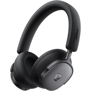 imageBaseus Inspire XH1 Adaptive Active Noise Cancelling Headphones Sound by Bose Dolby Audio Premium RealTime Adaptive ANC Adaptive Tuning Rich Sound HiRes Audio 100H Playtime  Cosmic BlackCosmic Black
