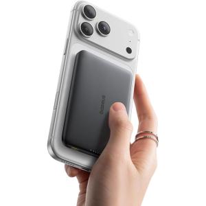 imageBaseus Picogo Magsafe Portable Charger Qi2 15W 05quot Ultra Slim 10000mAh Wireless Power Bank 27W Fast Charging Magnetic Battery Pack with USBC for iPhone 17 Pro Max17 ProAir1615141312Cosmic Black