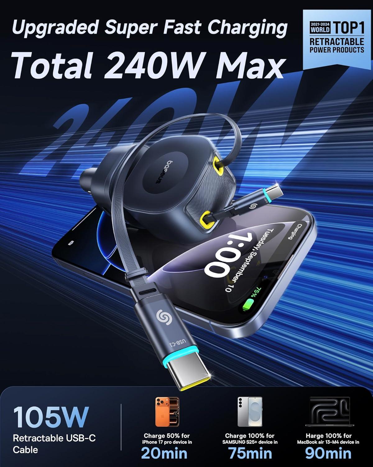 image1525W USB C Car Charger Baseus Super Fast Charging 3 Ports Car Charger PD30 QC40 Ultra Compact RGB Fast Type C Car PhoneCharger Adapter for iPhone 17 16 15 14 Pro Max Samsung S24 MacBook iPad240W