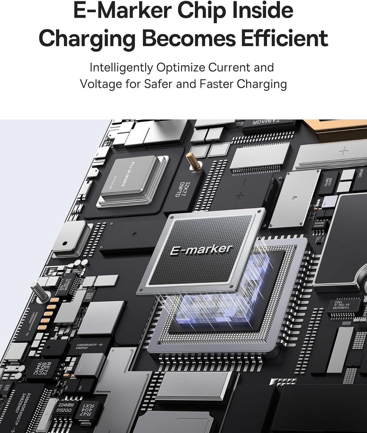 imageBaseus Retractable USB C Cable 100W 2 in 1 USBC to USBC Multi Fast Charging Cable 5 Length Presets 4ft 5A Type C Charger Cord for iPhone 17 ProPlusMax Galaxy S24S23 iPad Pro Tablet4ft