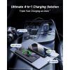 image1525W USB C Car Charger Baseus Super Fast Charging 3 Ports Car Charger PD30 QC40 Ultra Compact RGB Fast Type C Car PhoneCharger Adapter for iPhone 17 16 15 14 Pro Max Samsung S24 MacBook iPad240W