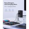 imageBaseus 10in1 USB C Charging Station 35W PowerCombo Fast Charging Power Strip with 6AC2U2C USB USB C Charging Station for Desktop Accessories MacBook Tablets in Office Home and Dorm35W