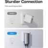 imageBaseus 65W Flat Wall Charger 2 Port UltraSlim USB C GaN Charger with Foldable Plug for MacBook iPhone 161514131211Pro MaxXSXR Samsung iPad Steam Deck with Charging Cable
