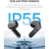 imageBaseus BS1 NC SemiinEar True Wireless Noise Cancelling Earbuds with Adaptive Hybrid ANC HiRes Audio LDAC 40H Playtime 4g UltraLightweight Fit 6Mic AI Clear Call Bluetooth 60 BlackBlack
