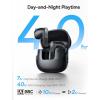 imageBaseus BS1 NC SemiinEar True Wireless Noise Cancelling Earbuds with Adaptive Hybrid ANC HiRes Audio LDAC 40H Playtime 4g UltraLightweight Fit 6Mic AI Clear Call Bluetooth 60 BlackBlack