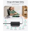 imageBaseus Charging Station 67W 5 in 1 Detachable Travel Power Strip USB C Fast Charger 5ft Flat Extension Cord with 2 AC Outlets Portable Charger for MacBook Pro iPhone Cruise Travel Essentials100W