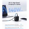 imageBaseus PD31 140W USB C Charger PPS Fast Charger Type C Fast Charging Block for MacBook AirPro Pixelbook iPad iPhone 1716 Series Galaxy S25 Ultra and More140W