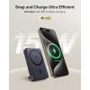 imageBaseus Qi2 Certified 15W for Magsafe Battery Pack Nomos P2 45W Fast Charging Portable Phone Charger 10000mAh Power Bank with USBC Cable ampamp Smart Display for iPhone 1615141312 Series Black