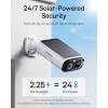 imageBaseus Solar Security Cameras Wireless Outdoor S1 Lite 2K QHD Solocam Continuous Power Color Night Vision AI Human Detection IP67 No Monthly Fee Local Storage Works with Alexa ampamp Google Home2K SoloCam 4Pack