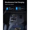 imageBaseus USB C Car Charger 60W Retractable Car Charger Dual Fast Charging Compatible with iPhone 15141312 Pro Max Plus Samsung Galaxy S23S22S21 Ultra Google Pixel and More