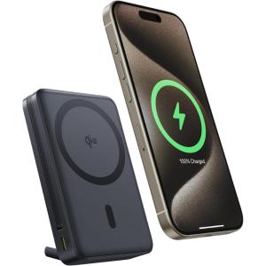 imageBaseus Qi2 Certified 15W for Magsafe Battery Pack Nomos P2 45W Fast Charging Portable Phone Charger 10000mAh Power Bank with USBC Cable ampamp Smart Display for iPhone 1615141312 Series Black