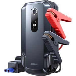 imageBaseus 8000A Jump Starter 20000mAh Portable Jump Starter Battery Pack 12V Car Battery 5 in 1 Jump Starter with 30W Fast Charging and LED Display for Up to 100L Gas 60L Diesel Engines