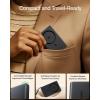 imageBaseus Picogo AM52 MagSafe Power Bank Qi22 25W 10000mAh Magnetic Portable Charger 06 Slim 45W USBC Fast Charging Alloy Wireless Battery Pack Travel Essential for iPhone 171615141312 OnlyBlack