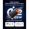 imageBaseus Picogo AM52 MagSafe Power Bank Qi22 25W 10000mAh Magnetic Portable Charger 06 Slim 45W USBC Fast Charging Alloy Wireless Battery Pack Travel Essential for iPhone 171615141312 OnlyBlack