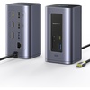 image:imageBaseus Nomos Air Mac 12 in 1 Docking Station Dual Monitor Laptop Docking Station with 2K HDMIDP 10Gbps USBCA 100W PD USB C Docking Station Compatible for macOS Displaylink Driver Required12 in 1 for Windows