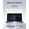 image:imageBaseus 25000mAh Power Bank CCC Certified 145W Laptop Portable Charger with Dual Builtin USBC Cables PD31 Fast Charging Battery Pack for MacBook ProAiriPhone 1716 Series Galaxy S25S24Black
