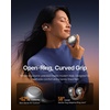 image:imageBaseus Inspire XC1 Open Ear ClipOn Earbuds Sound by Bose Dolby Audio Adaptive Tunning Sound Hybrid 2Way Driver ZeroSense Air Cushion 4Mic Adaptive Clear Calls IP66 Waterproof 40H PlaytimeTitanium