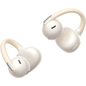 image:imageBaseus Bowie MC2 Air Open Ear Clipon Earbuds CloudComfort Air Cushions for Workout Running 11mm Drivers Super Bass 20 IP67 Waterproof 40H Playtime Flexible Secure Fit EarbudsWhite