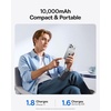 image:imageBaseus 45W Ultra Slim 10000mAh Power Bank Builtin USBC Cables CCC Certified Portable Charger Travel Essential Fast Charging Pocket Size Phone Battery Pack for iPhone 17 16 Samsung S25 S24 iPadDeep Black