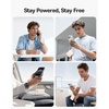 image:imageBaseus 45W Ultra Slim 10000mAh Power Bank Builtin USBC Cables CCC Certified Portable Charger Travel Essential Fast Charging Pocket Size Phone Battery Pack for iPhone 17 16 Samsung S25 S24 iPadOff White