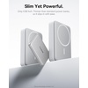 image:imageBaseus Picogo AM71 Ultra Slim 10000mAh Qi22 Power Bank 25W Wireless  Magnetic Portable Charger 30W USBC Fast Charging 058 slim Travel Essential for iPhone 1716151413 SeriesSilver Gray