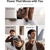 image:imageBaseus Picogo AM71 Ultra Slim 10000mAh Qi22 Power Bank 25W Wireless  Magnetic Portable Charger 30W USBC Fast Charging 058 slim Travel Essential for iPhone 1716151413 SeriesDark Black