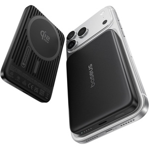 image:imageBaseus Picogo AM71 Ultra Slim 10000mAh Qi22 Power Bank 25W Wireless  Magnetic Portable Charger 30W USBC Fast Charging 058 slim Travel Essential for iPhone 1716151413 SeriesDark Black