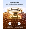 image:imageBaseus Bass BC1 Open Ear Earbuds ClipOn Headphones OpenRing Comfort with TriCurve Snug Clip Powerful Sound with SuperBass 4Mic Clear Calls IP55 Waterproof 38H PlaytimeSpace Black
