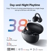 image:imageBaseus Bass BC1 Open Ear Earbuds ClipOn Headphones OpenRing Comfort with TriCurve Snug Clip Powerful Sound with SuperBass 4Mic Clear Calls IP55 Waterproof 38H PlaytimeSpace Black
