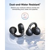 image:imageBaseus Bass BC1 Open Ear Earbuds ClipOn Headphones OpenRing Comfort with TriCurve Snug Clip Powerful Sound with SuperBass 4Mic Clear Calls IP55 Waterproof 38H PlaytimeSpace Black