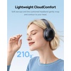 image:imageBaseus Bass BH1 Lite Bluetooth Headphones Over Ear SuperBass 80H PlaytimeAI ENC Clear Calls Comfortable Fit Smart App Control Bluetooth 60 Foldable Lightwight Headset for Travel Cosmic Black