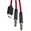 image:imageBaseus CALL340S Audio Cable  L34 Apple to 35mm amp USBCharging Audio Cable Silver amp Black