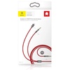 image:imageBaseus CALL340S Audio Cable  L34 Apple to 35mm amp USBCharging Audio Cable Silver amp Black