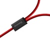 image:imageBaseus CALL340S Audio Cable  L34 Apple to 35mm amp USBCharging Audio Cable Silver amp Black