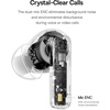 image:imageBaseus E20 True Wireless Earbuds 12mm Drivers with Powerful Bass 33H Long Playtime IPX5 WaterResistant 2 ENC Mics for Clear Calls Bluetooth 53 Headphones inEar Ear Buds