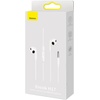 image:imageBaseus Encok 35mm lateral inEar Wired Earphone H17 WhiteErgonomic